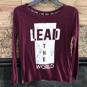 Girls Lead the World Long Sleeve Tee